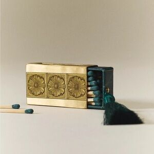 Skeem Brass Match Holder Anthropologie